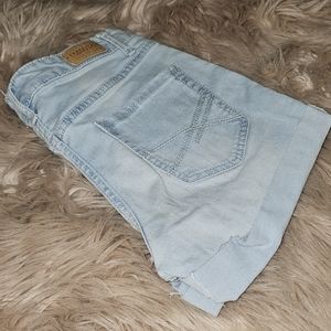 Aeropostale Light Wash Denim High Waisted Midi